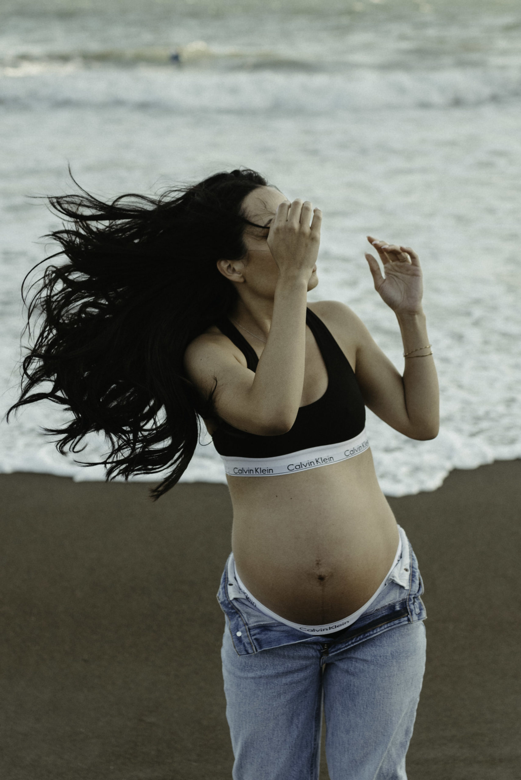 Calvin Klein Maternity Shoot