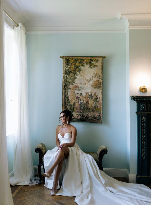 NYIT De Seversky Mansion wedding portraits